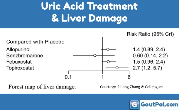 Uric Acid Treatment and Liver Damage