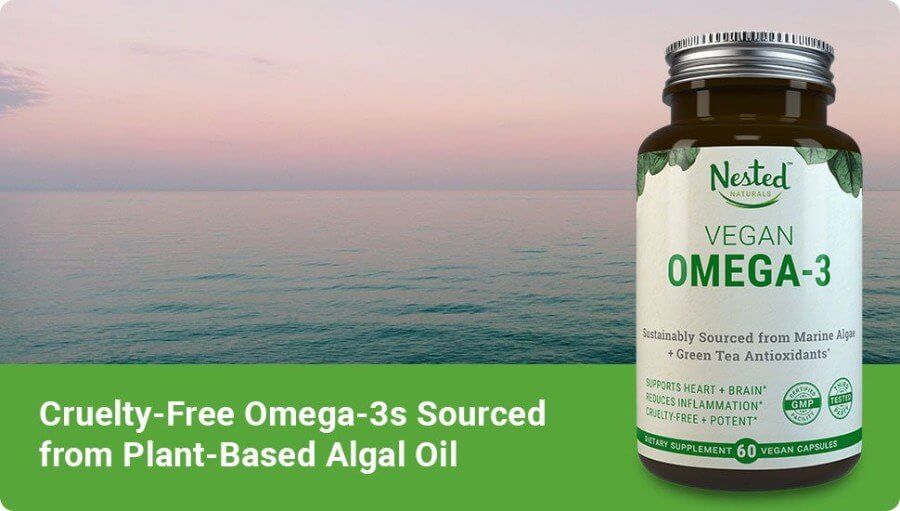 Vegan Algae-based Omega-3 Supplement for Gout