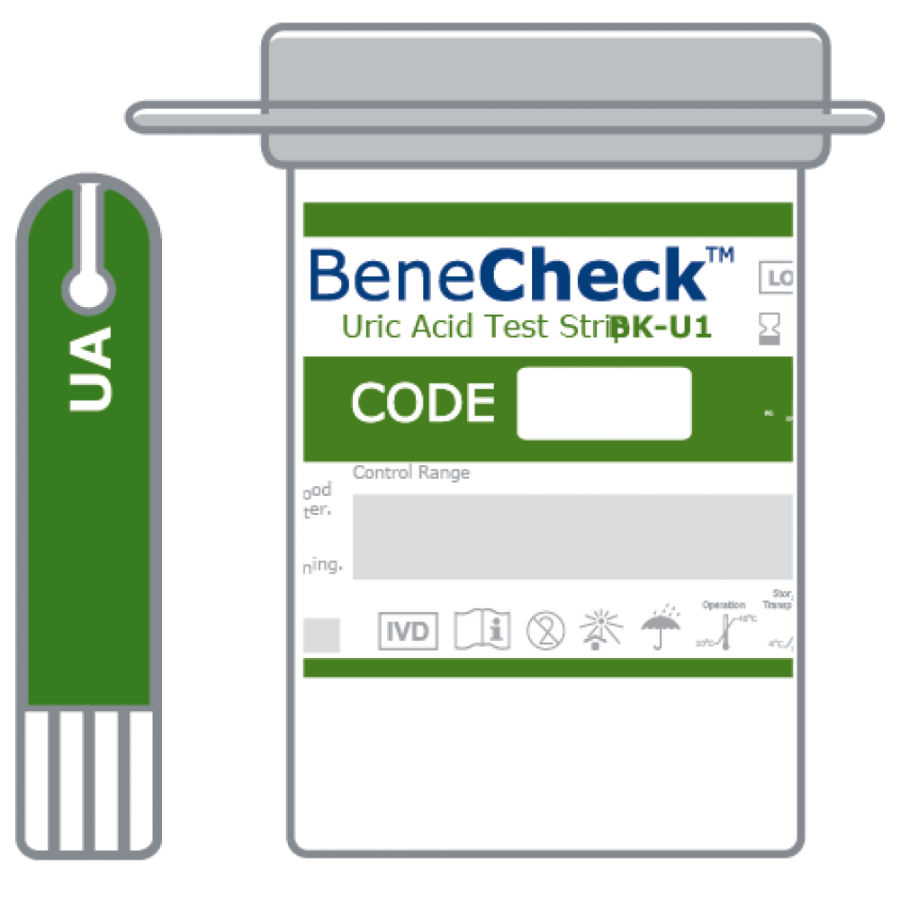 BeneCheck Uric Acid Test Strip